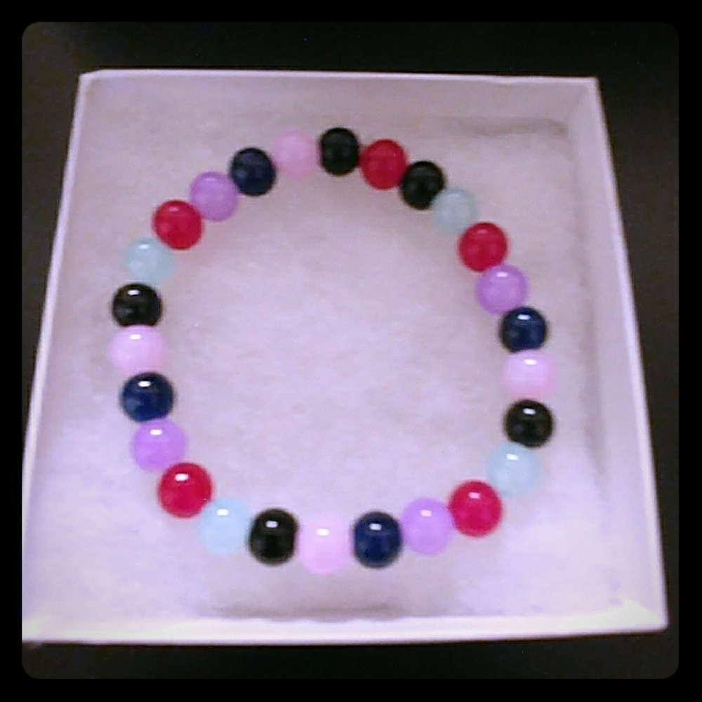 🔥CLEARANCE! Rainbow Agate Stone Bracelet